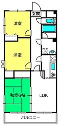 グランド・メゾン大宮 3LDKの間取図画像