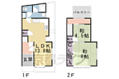 深草下川原町　貸家のイメージ