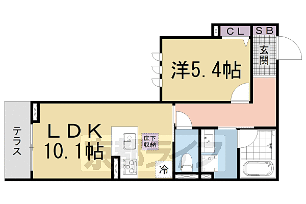 同じ建物の物件間取り写真 - ID:226064605251