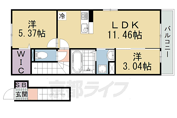 同じ建物の物件間取り写真 - ID:225005480340