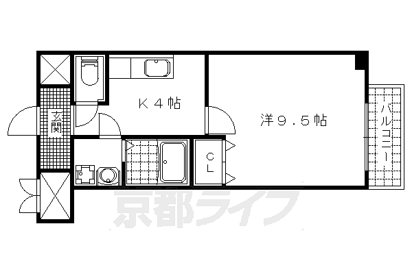 同じ建物の物件間取り写真 - ID:225005589314