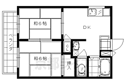 サキハイツ淀 2階