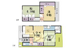 深草大亀谷大山町貸家