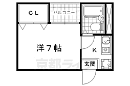 クローバー椥辻 2階