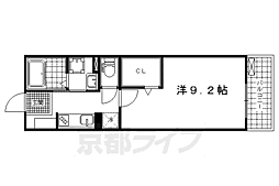 パティオ・デ・マルタ 1階1Kの間取り