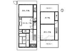 深草芳本町貸家 1