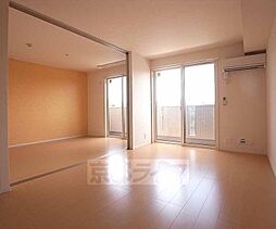 京阪宇治線 木幡駅 徒歩8分の賃貸アパート 2階1LDKのリビング/ダイニング