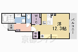 坂本3丁目アパート（027738801） 1階ワンルームの間取り