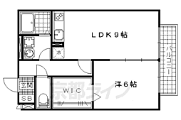 瀬田メディエートプラザ　Ａ棟 1階1LDKの間取り