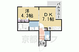 間取図画像 1DK
