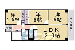 間取図画像 3LDK