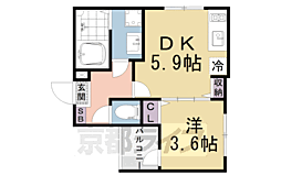 間取図画像 1DK