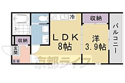 Ｈａｒｍｏｎｙ　Ｔｅｒｒａｃｅ−ｓｙ椥辻 2階/202