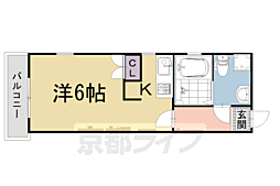 グランドーリア大宮松原 1Kの間取図画像