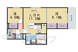ＧＲＡＭＭ北浜 1階/101