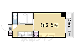 Anniversary-K 1Kの間取図画像