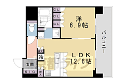 リーガル京都御所西V 3階