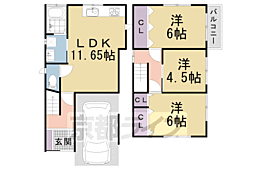 北区新御霊口町貸家