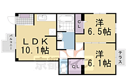 ヴェラルーナ長岡京 1階/101
