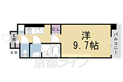 ティーエムインプレシオン 1Kの間取図画像