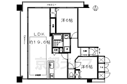 パデシオン京都駅北 4階