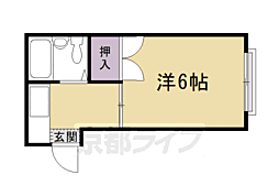ポルタリブレ ワンルームの間取図画像