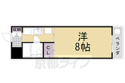 シオエハイツアミーゴ 1Kの間取図画像