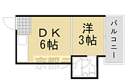 第一ロイヤルレジデンス春田 1DKの間取図画像