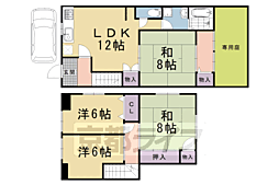 左京区粟田口鳥居町35−10貸家 -