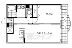 ケイズメゾン・マハナ 1LDKの間取図画像