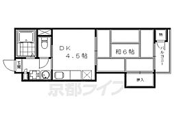 ハイツ・サンローズ 1DKの間取図画像
