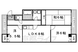 ガーデンスクエア瀬田 3LDKの間取図画像