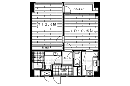 ノースコート 1LDKの間取図画像