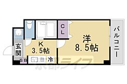 ApexFlat 1Kの間取図画像