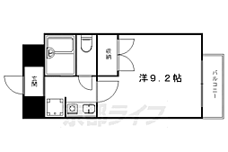 ソレイユ 1Kの間取図画像
