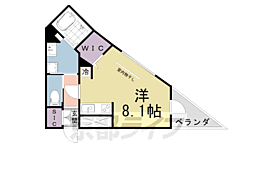 CASA+αOTSUKYO ワンルームの間取図画像