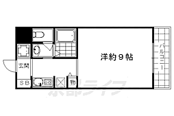 ネヴェル・プレ・ヌーヴ 1Kの間取図画像
