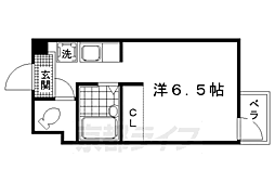 ハイツ丸上 1Kの間取図画像