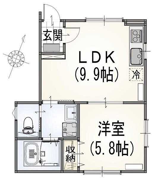 同じ建物の物件間取り写真 - ID:213096380945