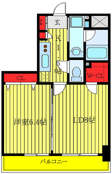 同じ建物の物件間取り写真 - ID:213099555487