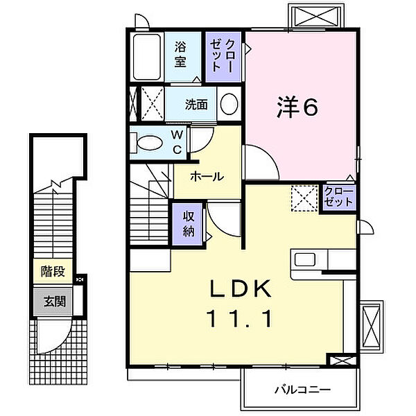 同じ建物の物件間取り写真 - ID:211046262519