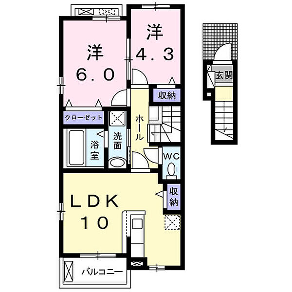 同じ建物の物件間取り写真 - ID:211046354361