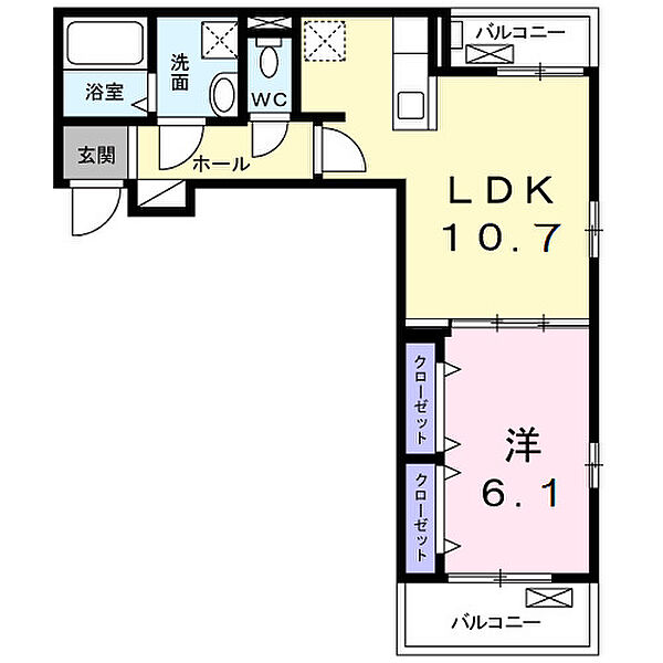 同じ建物の物件間取り写真 - ID:211046772466