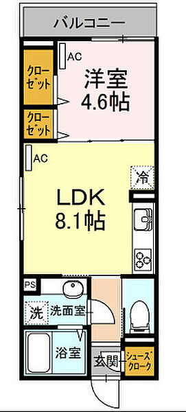 同じ建物の物件間取り写真 - ID:213102159155