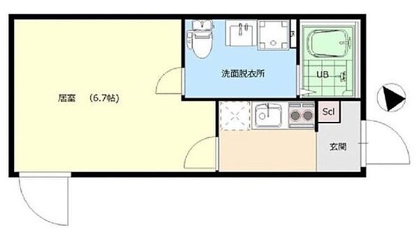 同じ建物の物件間取り写真 - ID:213103506573