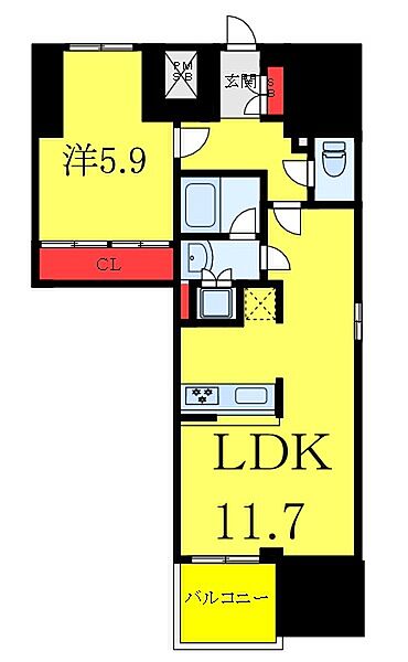 同じ建物の物件間取り写真 - ID:213103792178