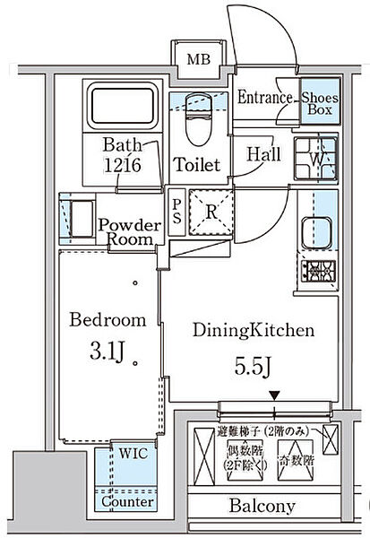 同じ建物の物件間取り写真 - ID:213103794914