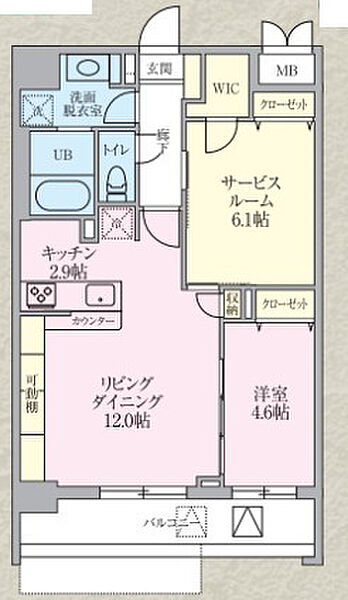 同じ建物の物件間取り写真 - ID:211047344961