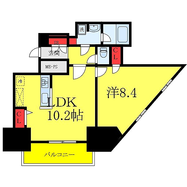 同じ建物の物件間取り写真 - ID:213103790509