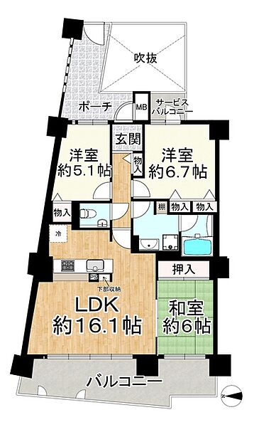 間取り：327002843396